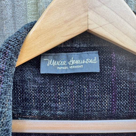 Marcia Hammond Art Handmade Chenille Multicolor Women's Flap Jacket - Picture 3 of 4